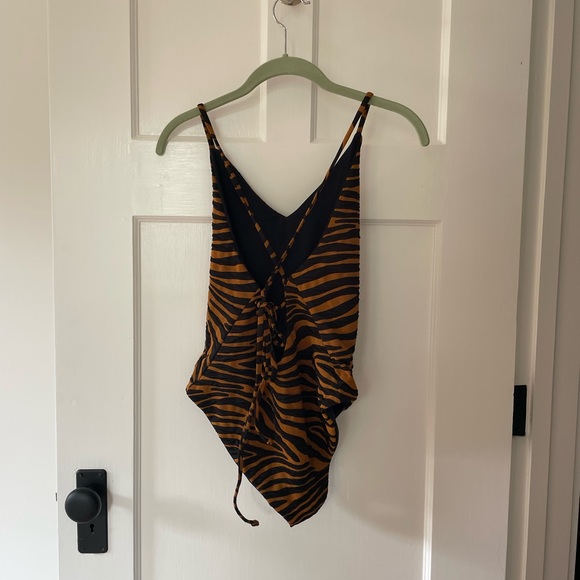 Mara Hoffman Emma tiger print swimsuit - Picture 7 of 7